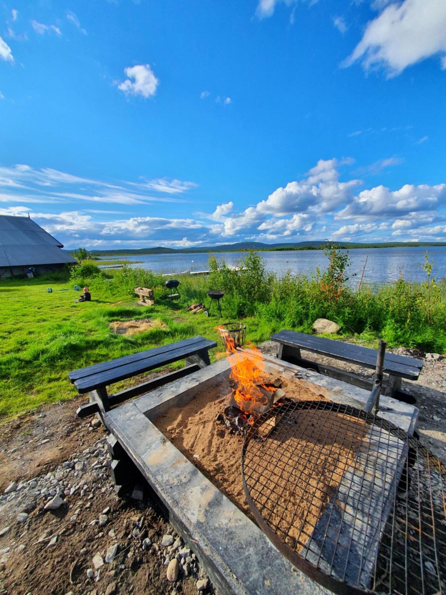 Camp Caroli Wooden Cabins Jukkasjärvi Εξωτερικό φωτογραφία