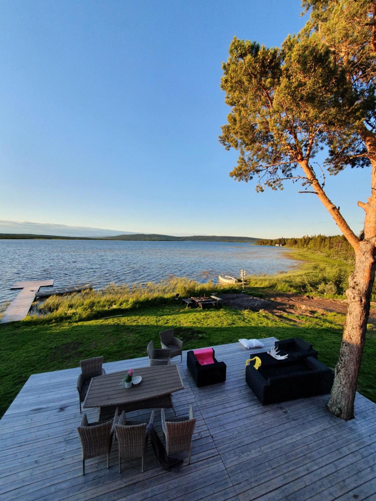 Camp Caroli Wooden Cabins Jukkasjärvi Εξωτερικό φωτογραφία