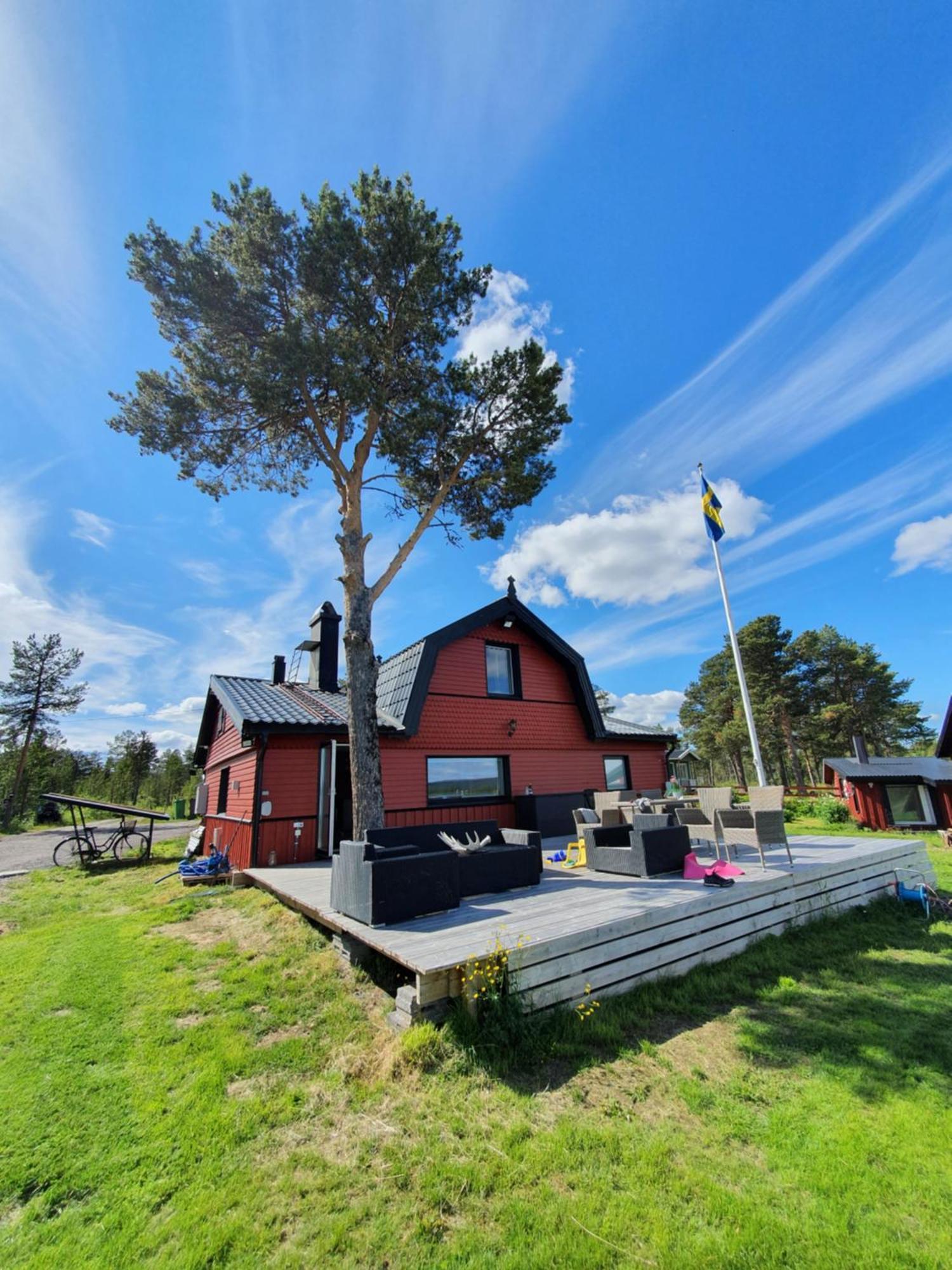 Camp Caroli Wooden Cabins Jukkasjärvi Εξωτερικό φωτογραφία