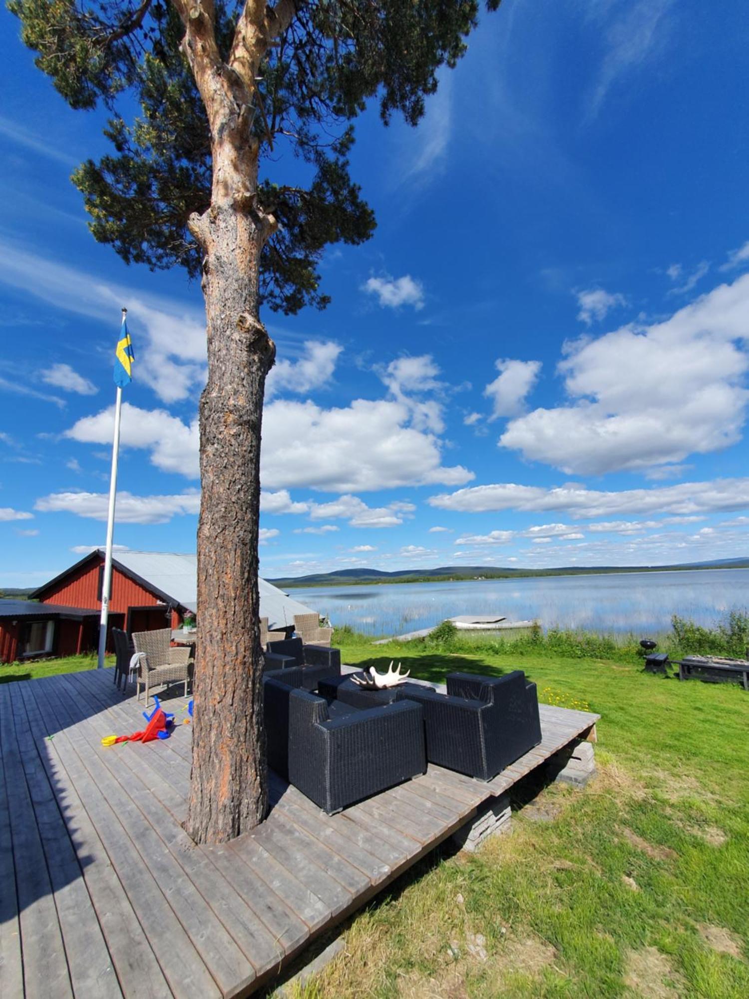 Camp Caroli Wooden Cabins Jukkasjärvi Εξωτερικό φωτογραφία