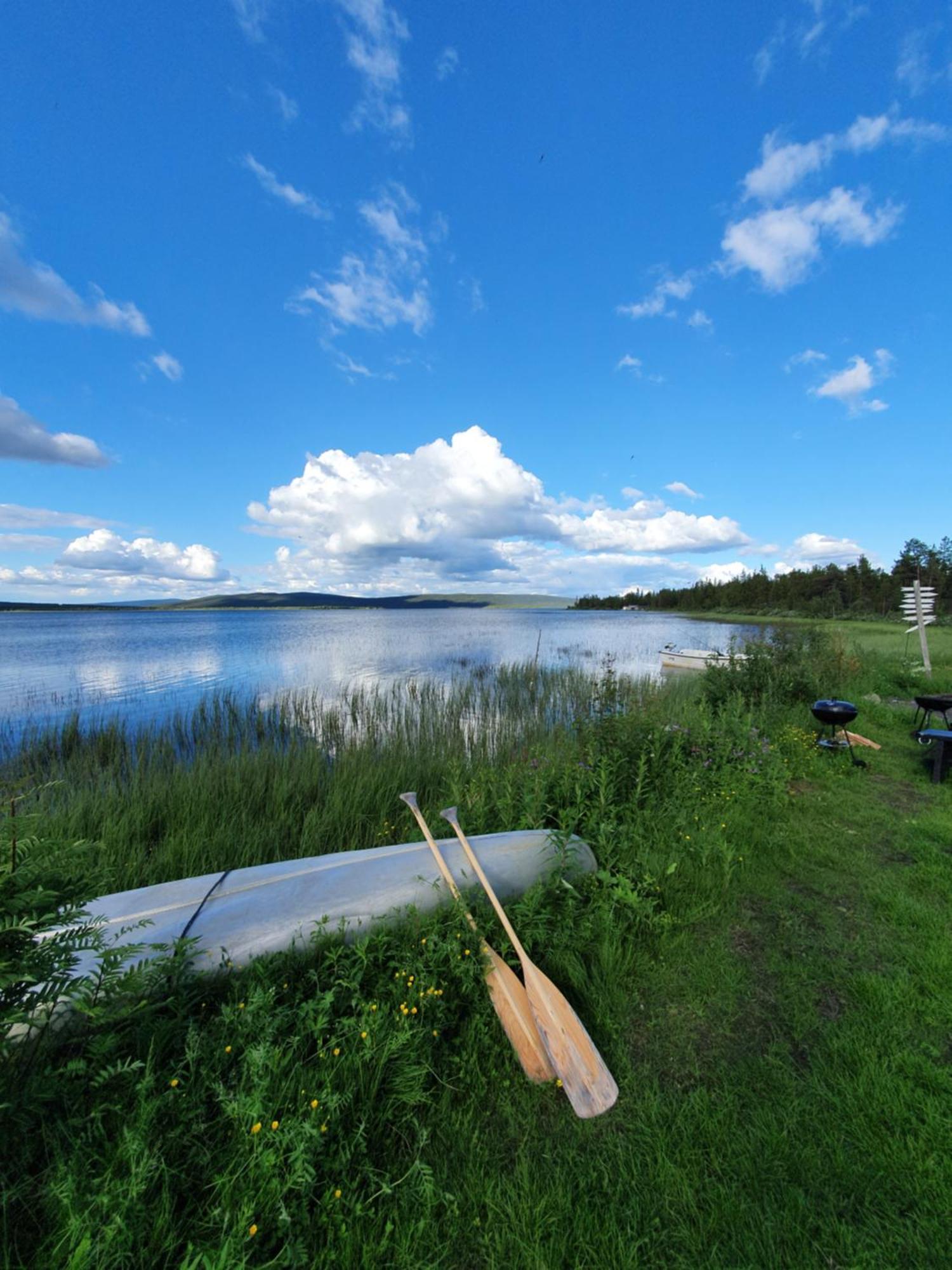 Camp Caroli Wooden Cabins Jukkasjärvi Εξωτερικό φωτογραφία