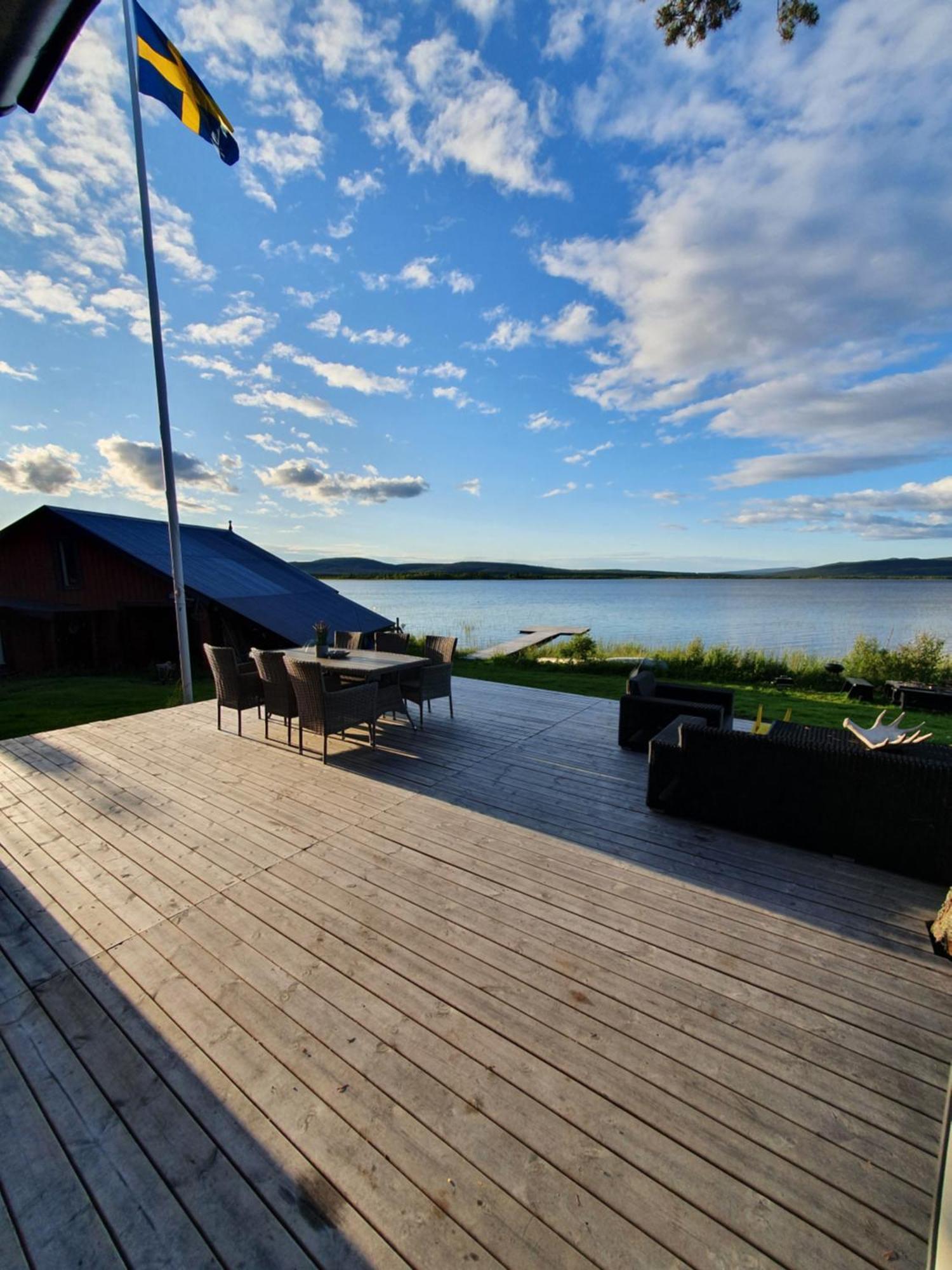 Camp Caroli Wooden Cabins Jukkasjärvi Εξωτερικό φωτογραφία