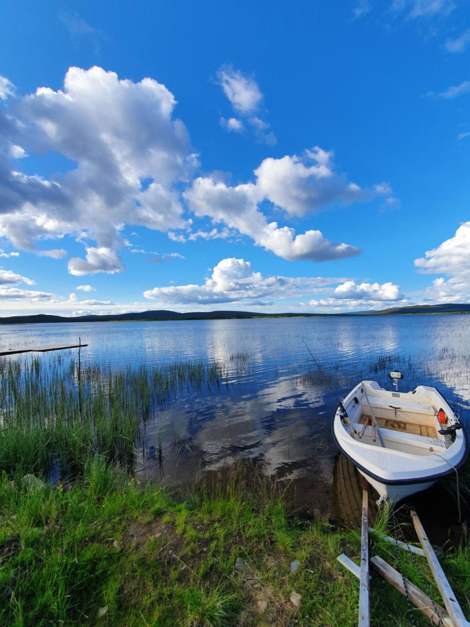 Camp Caroli Wooden Cabins Jukkasjärvi Εξωτερικό φωτογραφία
