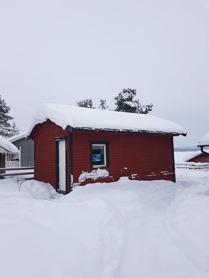 Camp Caroli Wooden Cabins Jukkasjärvi Εξωτερικό φωτογραφία