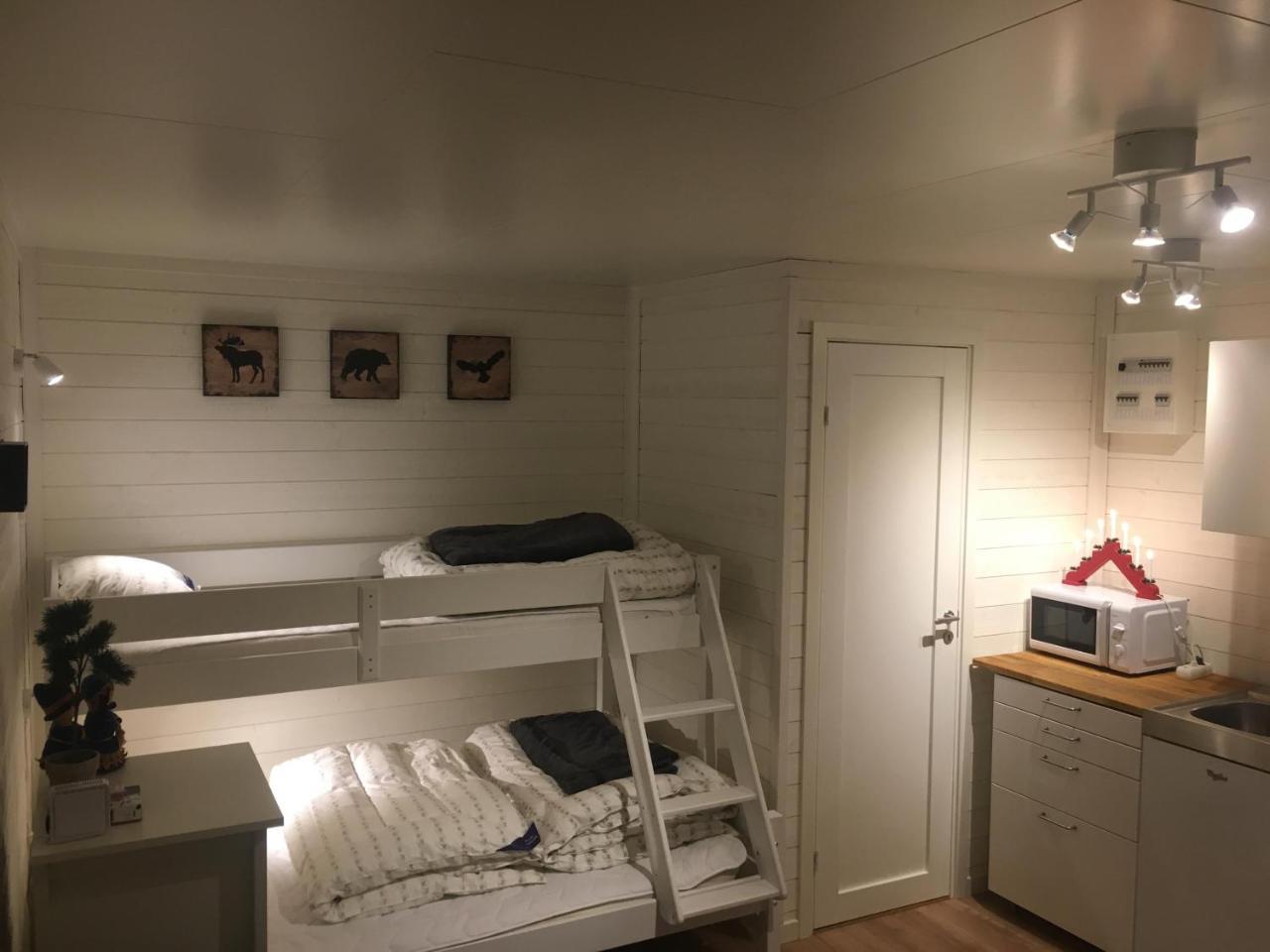 Camp Caroli Wooden Cabins Jukkasjärvi Εξωτερικό φωτογραφία