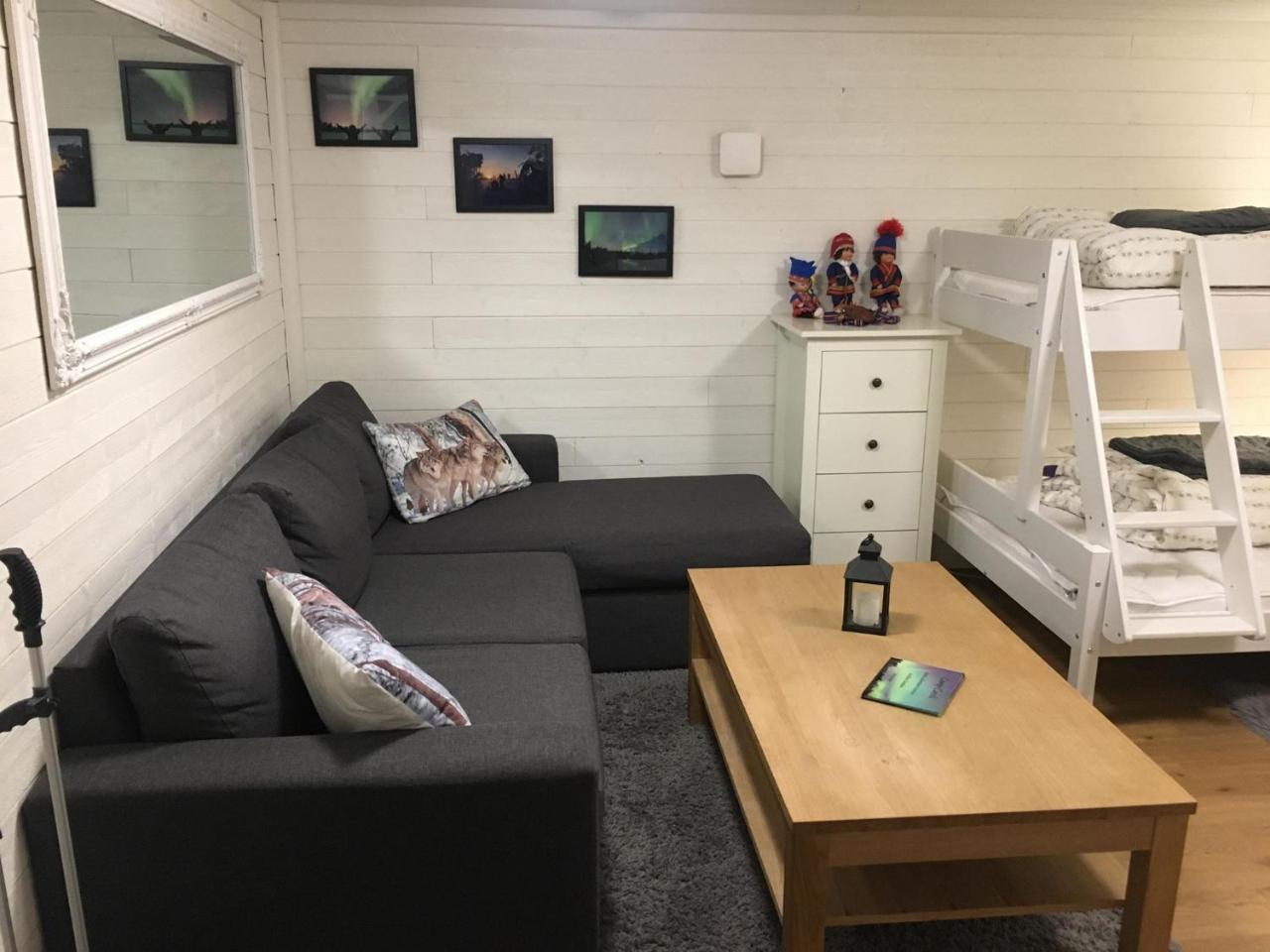 Camp Caroli Wooden Cabins Jukkasjärvi Εξωτερικό φωτογραφία