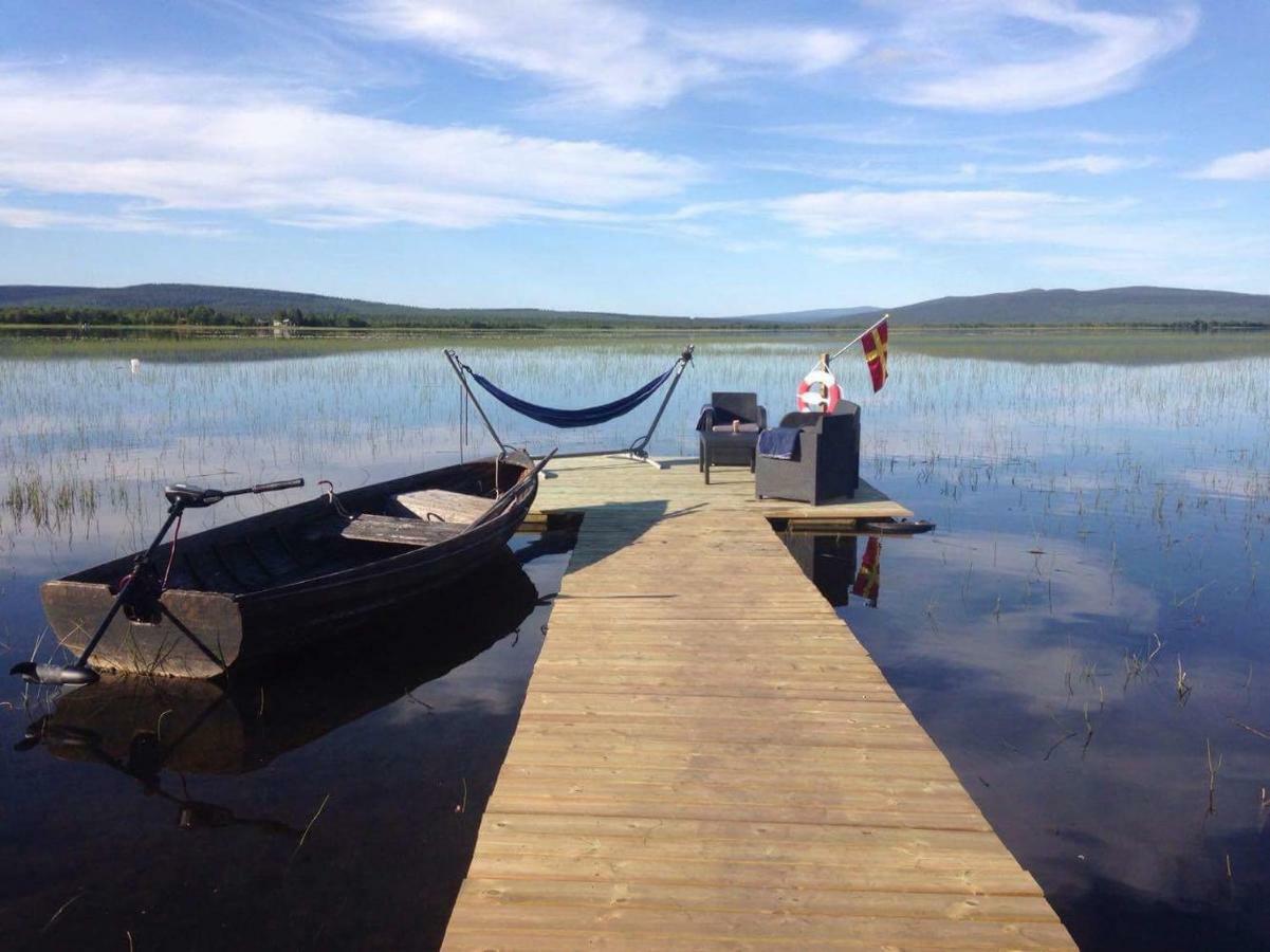 Camp Caroli Wooden Cabins Jukkasjärvi Εξωτερικό φωτογραφία